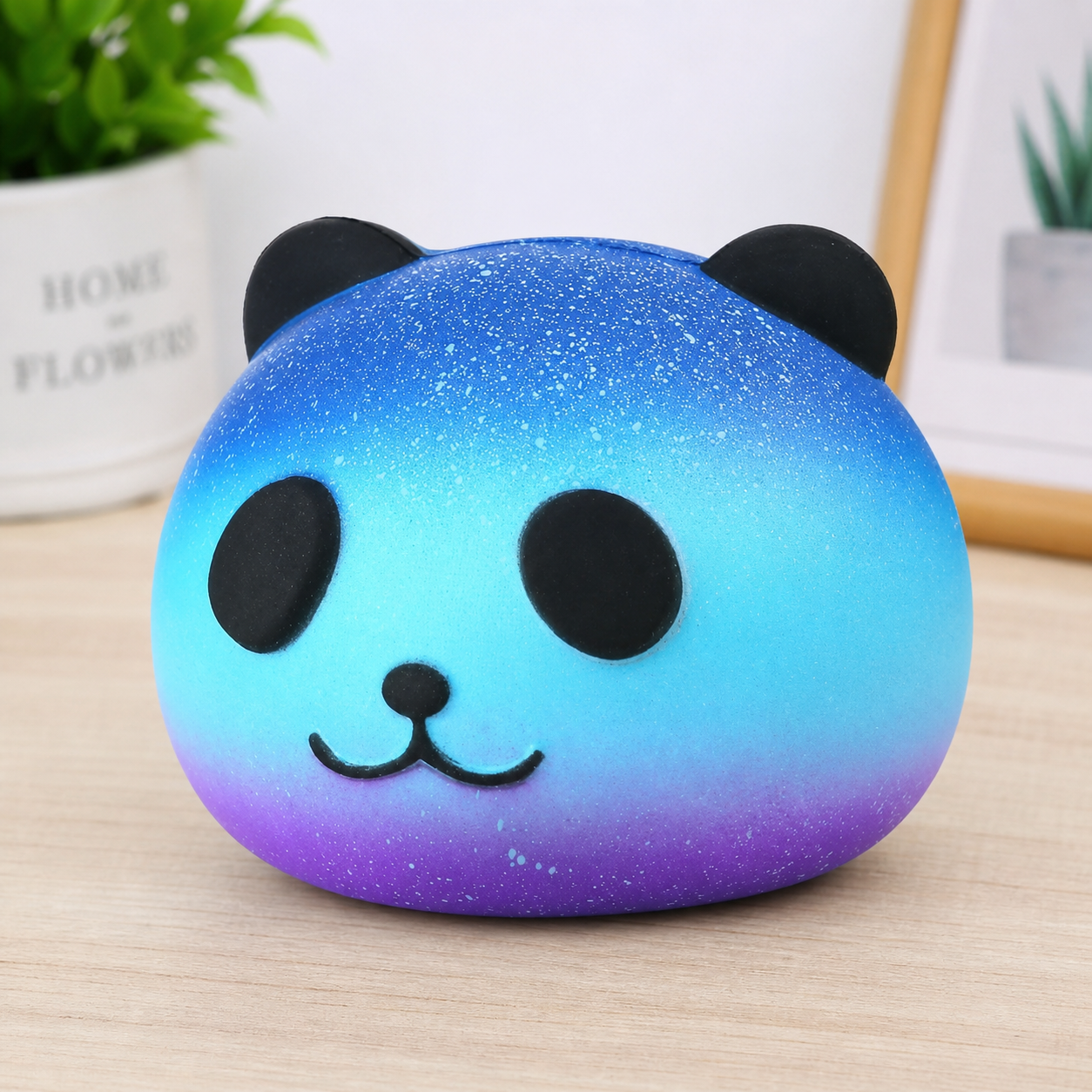 Squishy Slow-Rebound Panda Head Stress Relief Toy