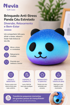 Squishy Slow-Rebound Panda Head Stress Relief Toy