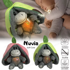 Peluche de Animais que Respira com Música, Luz e Movimento Rítmico Relaxante